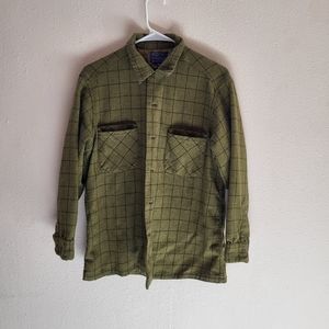 Pendalton wool flannel shacket
